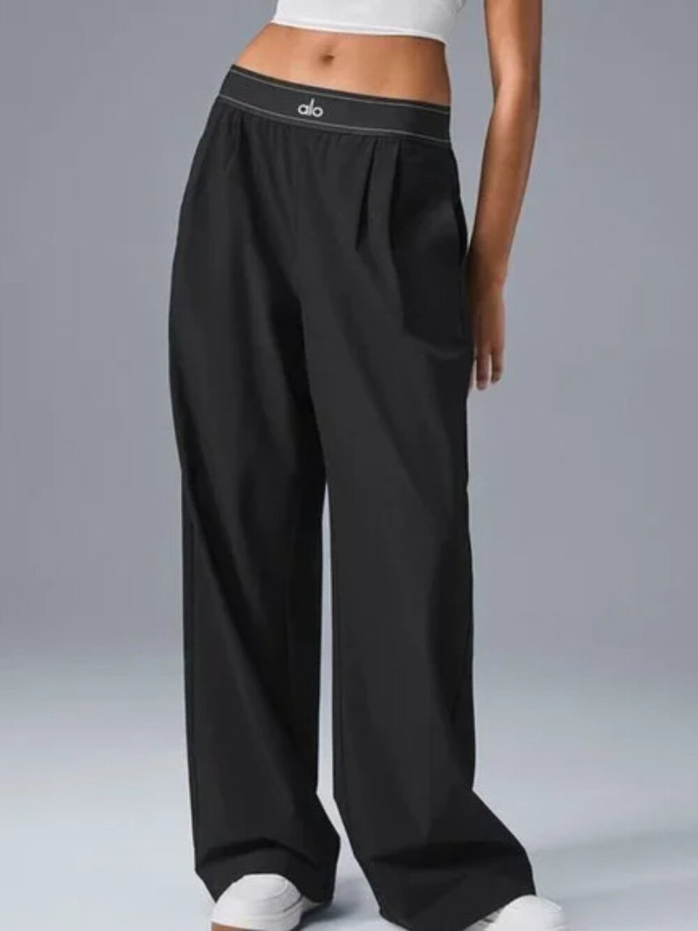 🌙New ALO Yoga Loose-fitting Yoga Pants Regular  Inner Seam Length 30 inche